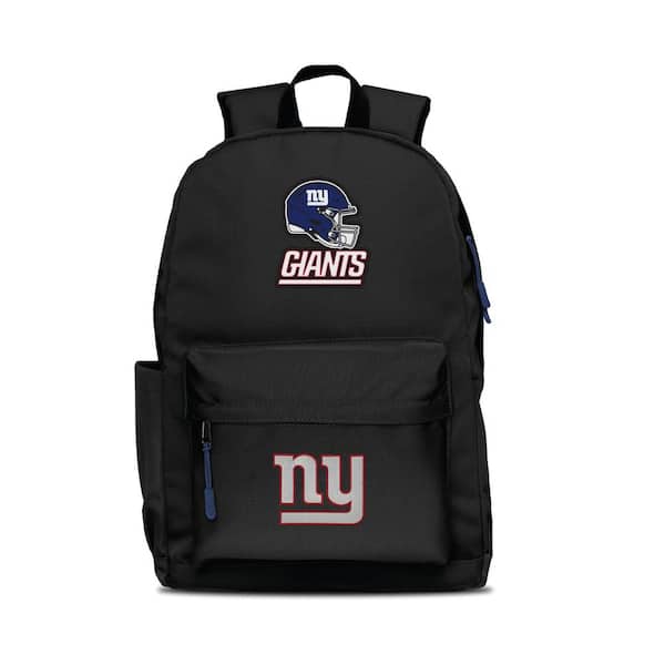 Mojo New York Giants 2-Logo 17 in. Black Campus Laptop Backpack