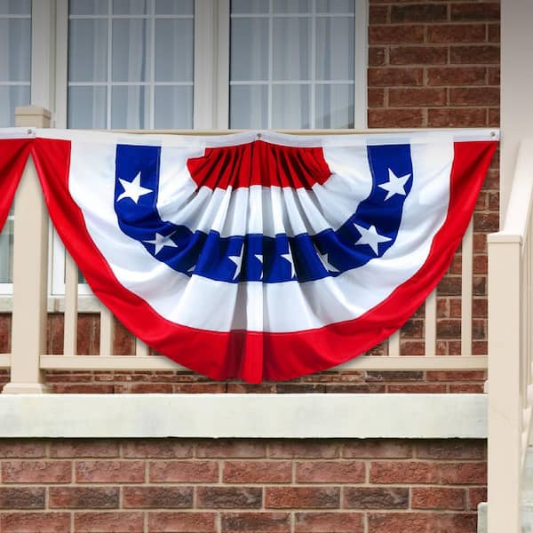 G128 3 ft. x 6 ft. Polyester Fan USA Printed Flag 150D (1-Pack)