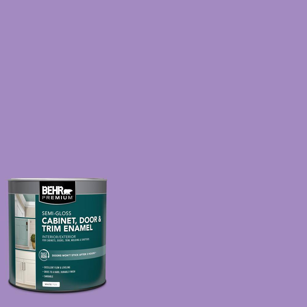 1 qt. #P570-4 Classic Bouquet Semi-Gloss Enamel Interior/Exterior Cabinet, Door & Trim Paint