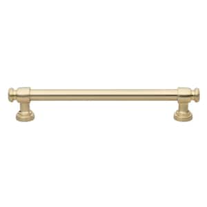 6-1/4 in. (160 mm) Center-to-Center Champagne Gold Bar Pull (10-Pack )