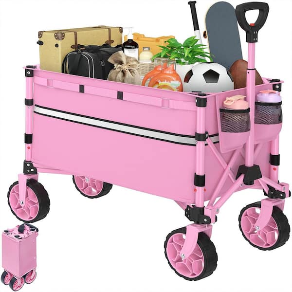 Collapsible Wagon Cart with Wheels for Outdoor Sport