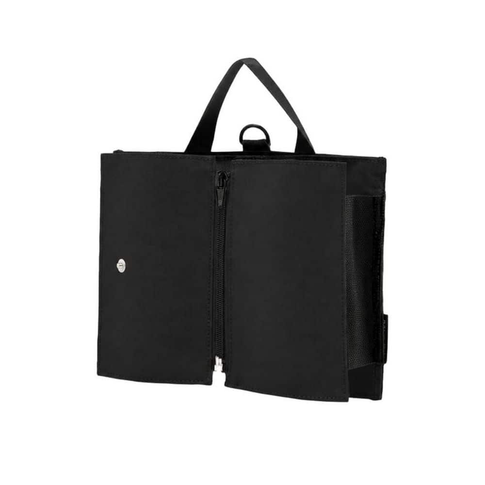 Portable Foldable Black Luggage Cup Holder for Suitcase Travel Flight Airplane Use