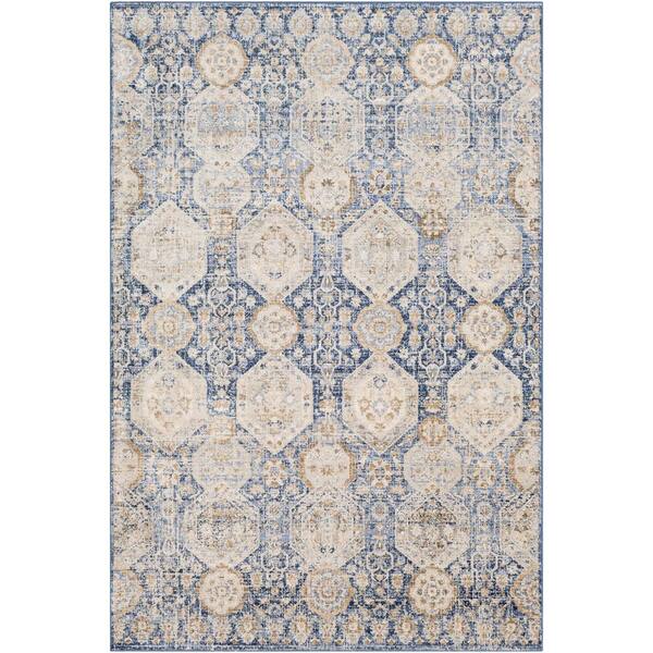 Artistic Weavers Arlene Blue 6 ft. 7 in. x 9 ft. Oriental Area Rug