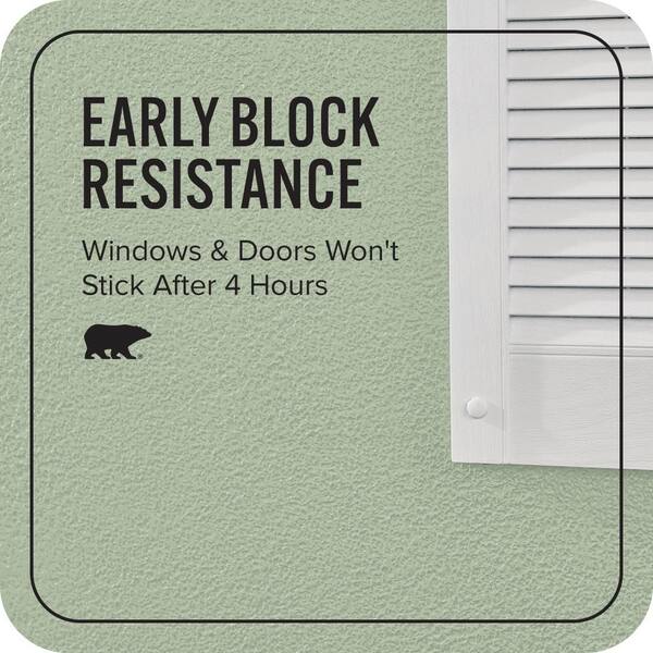 BEHR DYNASTY #S390-3 Creamy Spinach Satin Enamel Exterior