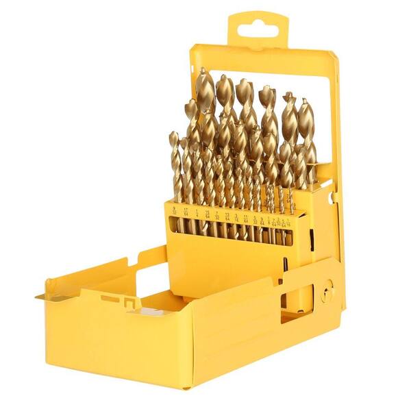 DEWALT Titanium Nitride Drill Bit Set, 21-Piece (DW1342