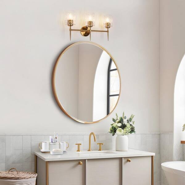 Lo & Co Linear Pull - Brass - Flooring Bathrooms Interiors