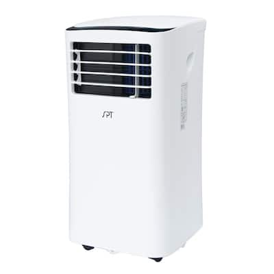 BLACK+DECKER 12,000 BTU; 8,000 BTU (SACC/CEC) Portable Air Conditioner With  Double Motor Dehumidifier and Remote, White BPP08WTB - The Home Depot