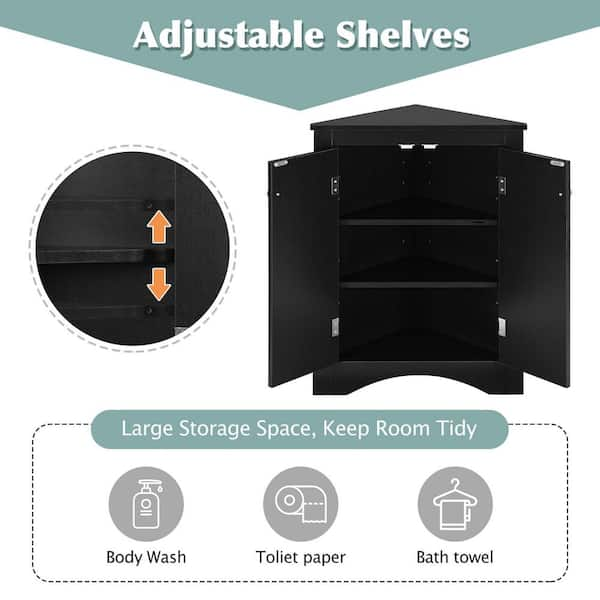 11.81 in. L x 6.89 in. W x 66.73 in. H Swivel Storage Cabinet