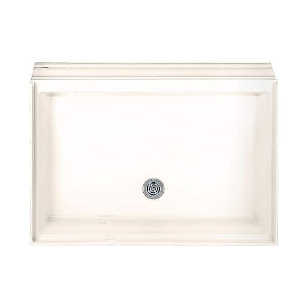 Unbranded 42.125 in x 42.125 in. Acrylic Single Threshold Shower Base in Linen