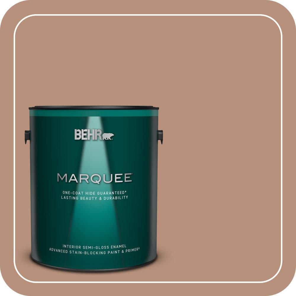 1 gal. #BIC-16 Brandied Pears Semi-Gloss Enamel Interior Paint & Primer product image for price tracking
