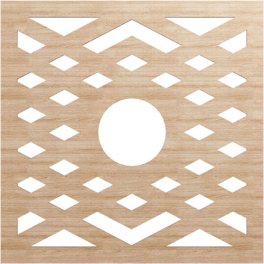 24 in. x 6.25 in. x 0.25 in. Wood Medallion Moulding price history on PriceWatchPro