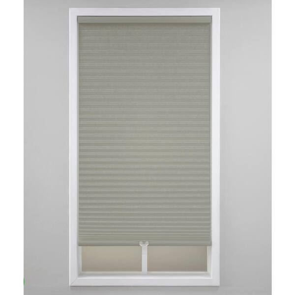 Eclipse Anchor Gray Cordless Light Filtering Polyester Cellular Shades - 62 in. W x 64 in. L
