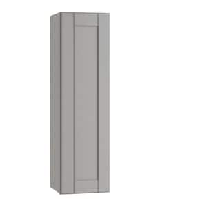 Richmond Vesuvius Gray Plywood Shaker Stock Ready to Assemble Wall Kitchen Cabinet Soft Close 9 in W x 12 in D x 42 in H