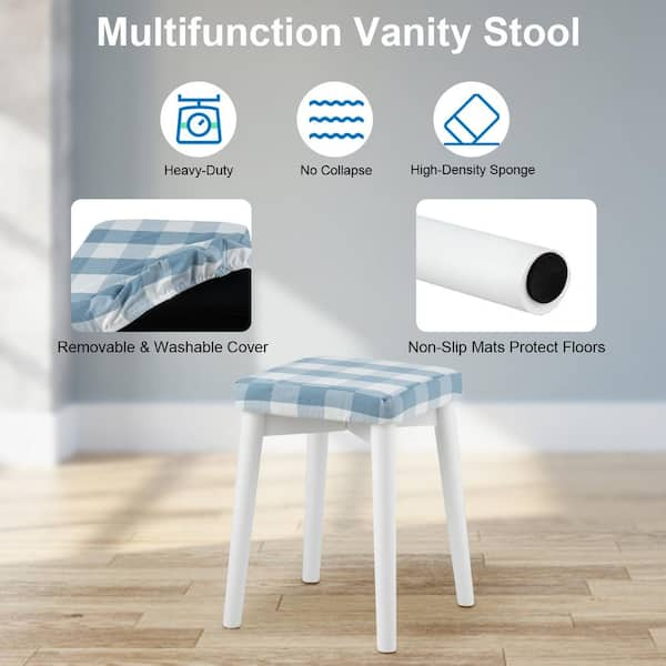 Heavy duty vanity online stool