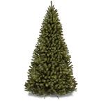 7.5 ft. Premium Unlit Spruce Artificial Christmas Tree with Easy Assembly, Metal Hinges and Foldable Base