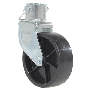 6 in. x 2 in. Poly Trailer Jack Nose Caster