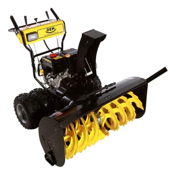DEK 45 in. 420cc Commercial Two-Stage Electric Start Gas Snow Blower