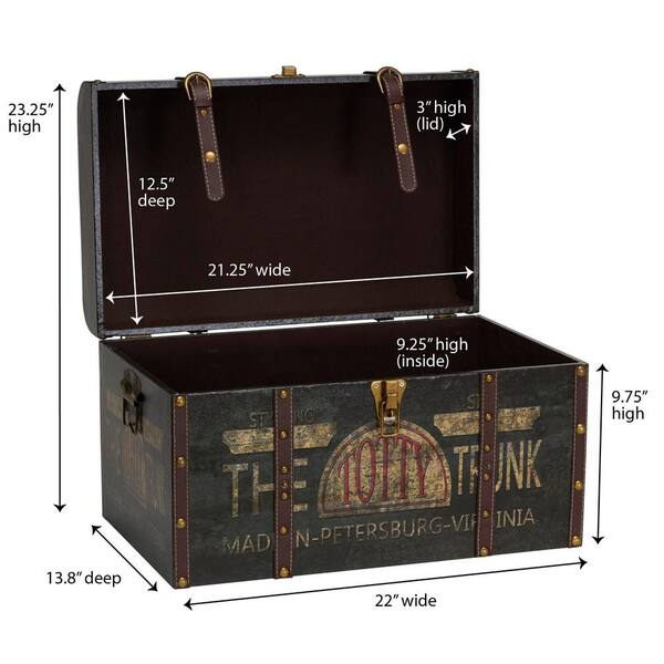 Vintiquewise Multi Trunk QI003068.3 - The Home Depot