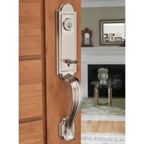 Baldwin Prestige Avendale Single Cylinder Satin Nickel Door