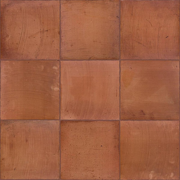 Ivy Hill Tile Sienna Terracotta Canyon 17.71 in. x 17.71 in. Matte Porcelain Floor and Wall Tile (10.89 sq. ft./Case)