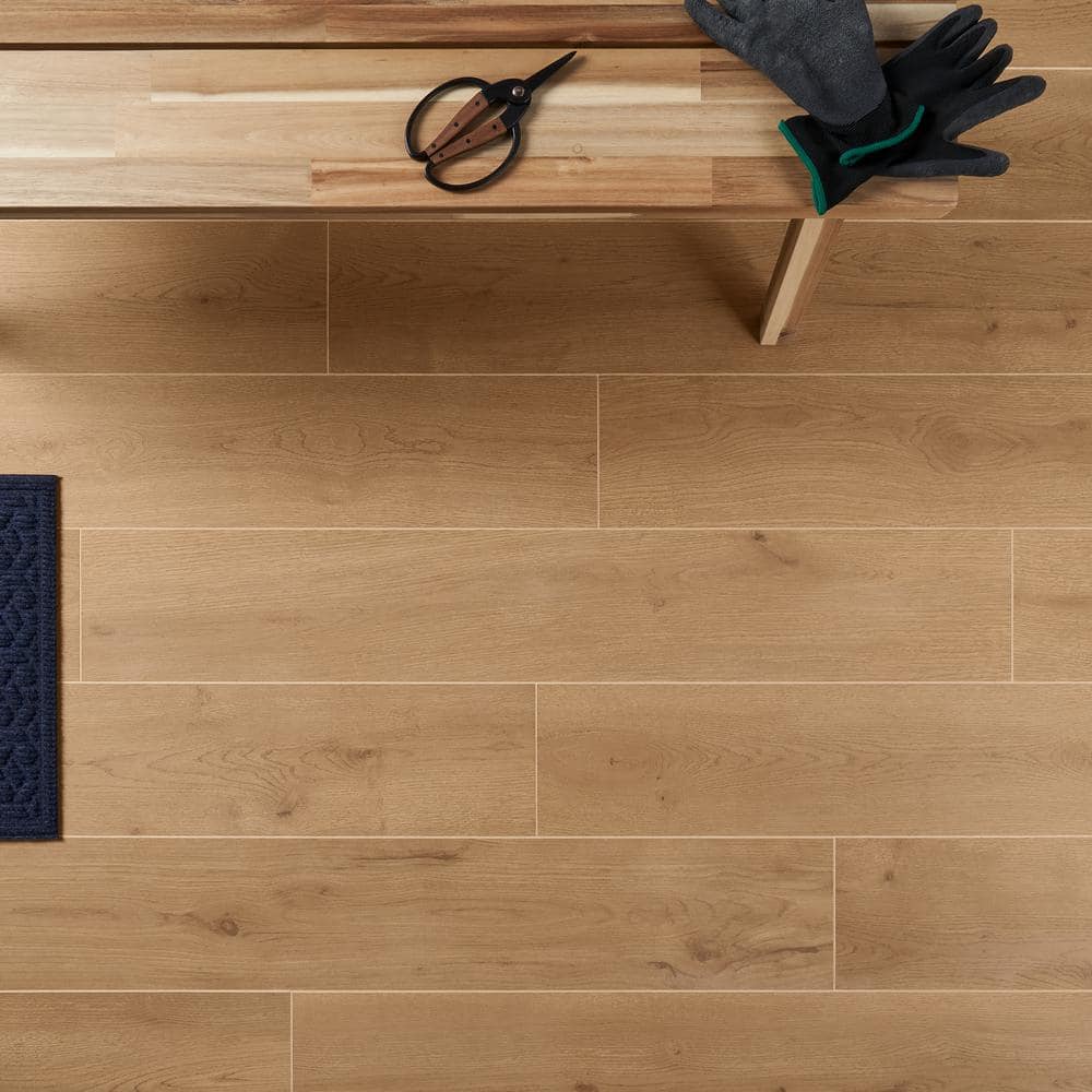 Hemlock Natural Copper Large Matte Porcelain Tile
