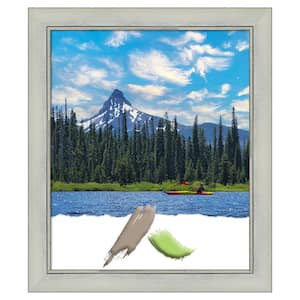 Flair Silver Patina Picture Frame Opening Size 20 x 24 in.