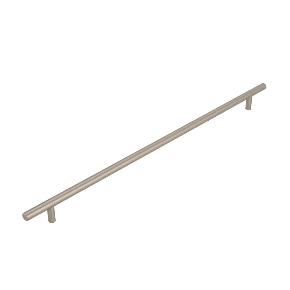 Amerock Bar Pulls 16-3/8 in. (416mm) Modern Sterling Nickel Bar Cabinet ...