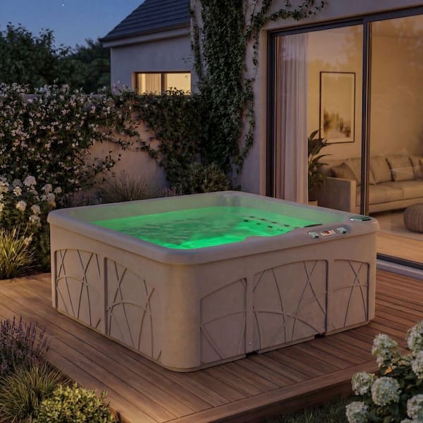 Lifesmart LS350DX 5-Person 28-Jet 110V plug and play Spa with
