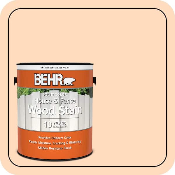 1 gal. #P210-2 Citrus Delight Solid Color House and Fence Exterior Wood Stain