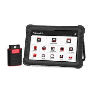 10 in. OBD2 Scanner Tablet Professional Vehicle Diagnostic Tool PLATINUM S10