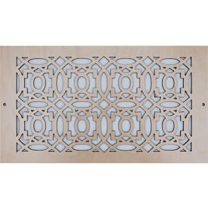 STELLAR Moroccan Wood Air Register (6 in. x 14 in. ) - Screw-In Wall ...