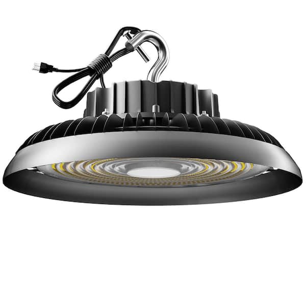 LED High Bay Light 350-W 52500LM High Bay LED Shop Lights AC100-277V UFO Commercial Bay Lighting for Warehouse
