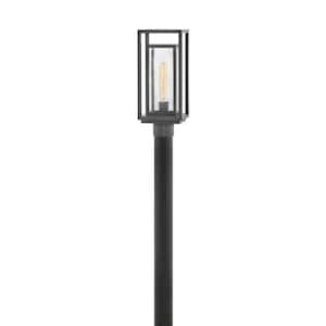 Republic 17 in. 1-Light Oil Rubbed Bronze Low Voltage for Outdoor Pier or Post Mount
