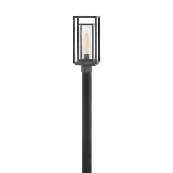 Republic 17" 1 Light Oil Rubbed Bronze Low Voltage for Outdoor Pier or Post Mount
