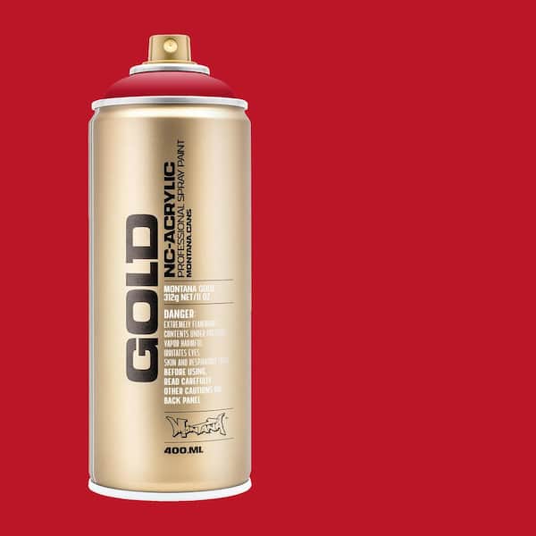 MONTANA 11 oz. GOLD Spray Paint, Ketchup