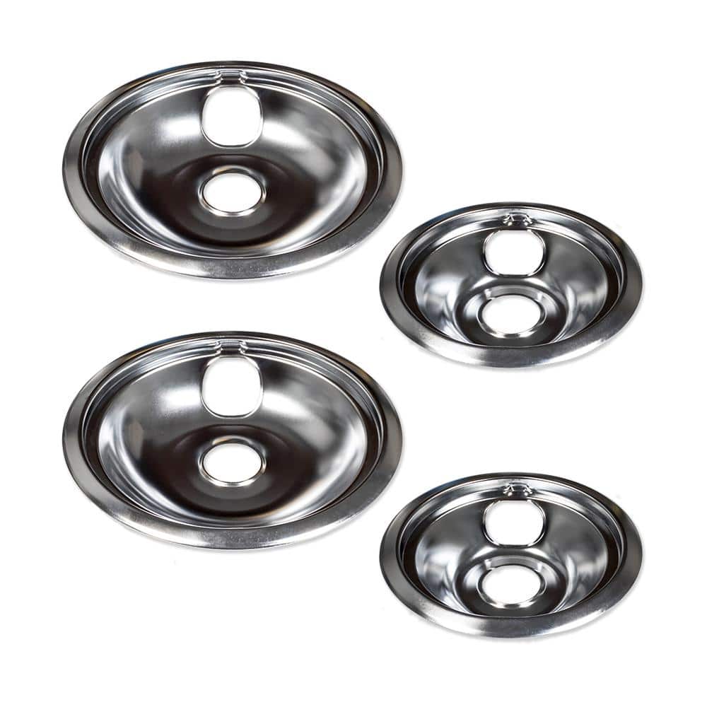 Everbilt Chrome Drip Bowl for GE Electric Ranges (4Pack)98231 The