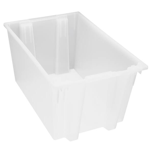 sterilite 27 gallon stacker clear