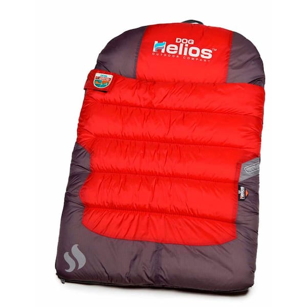 Helios One-Size Red and Dark Grey Bed