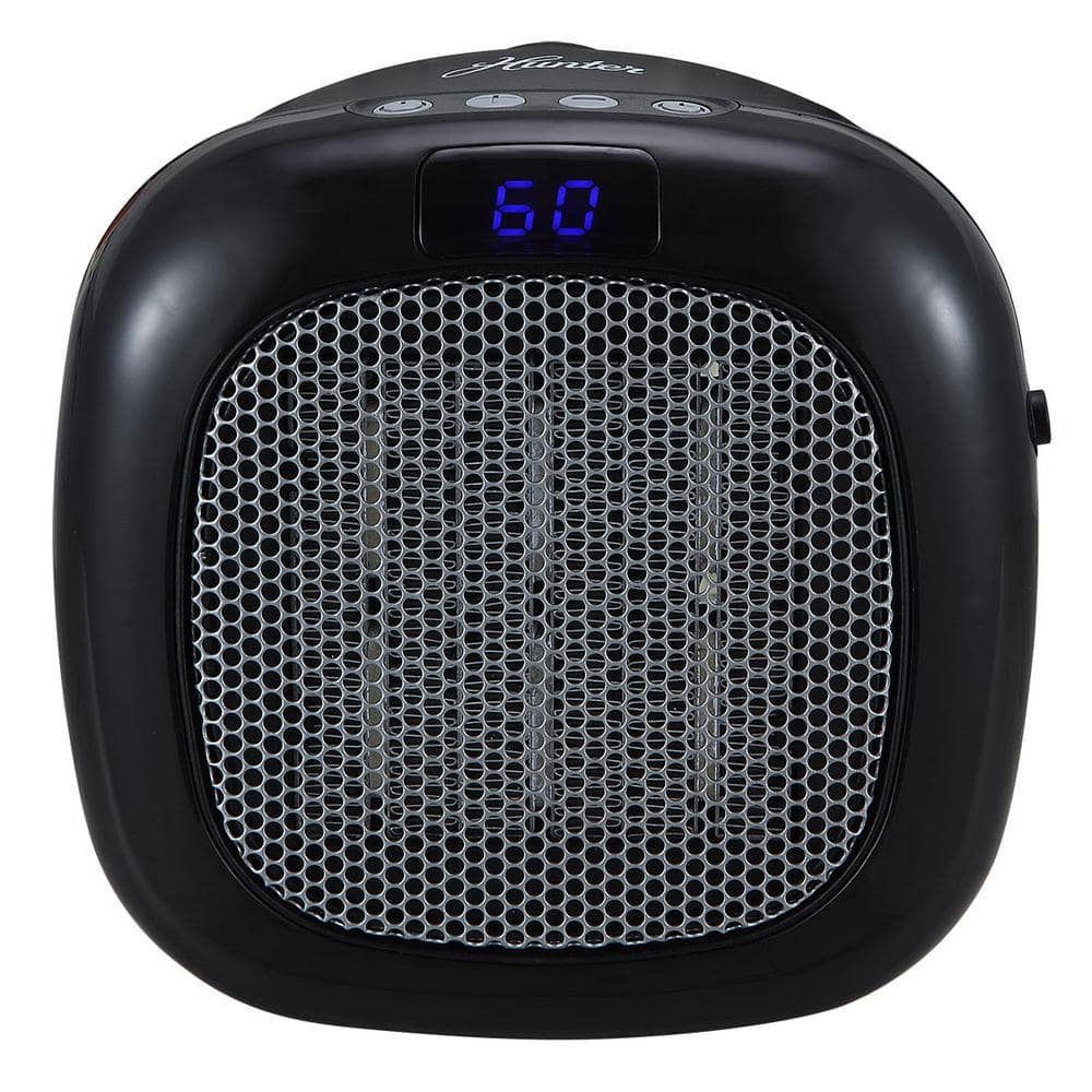 Hunter Deluxe 750Watt Plugin Electric Ceramic Space Heater with