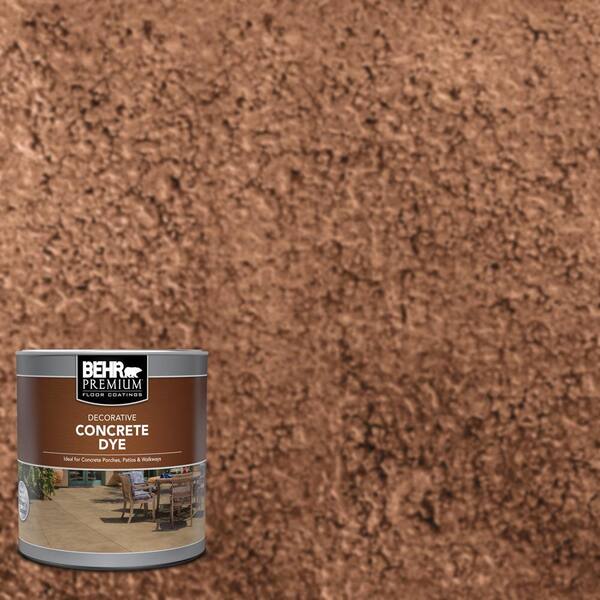 BEHR Premium 1 qt. #CD-802 Cedar Blush Interior/Exterior Concrete Dye