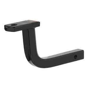 Class 2 3,500 lbs. 5 in. Rise Trailer Hitch Ball Mount Draw Bar (1-1/4 in. Shank, 9-5/8 in. Long)