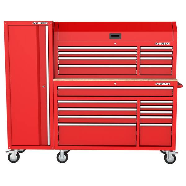 Costway 2-in-1 Rolling Tool Box Set Mobile Tool Chest Storage