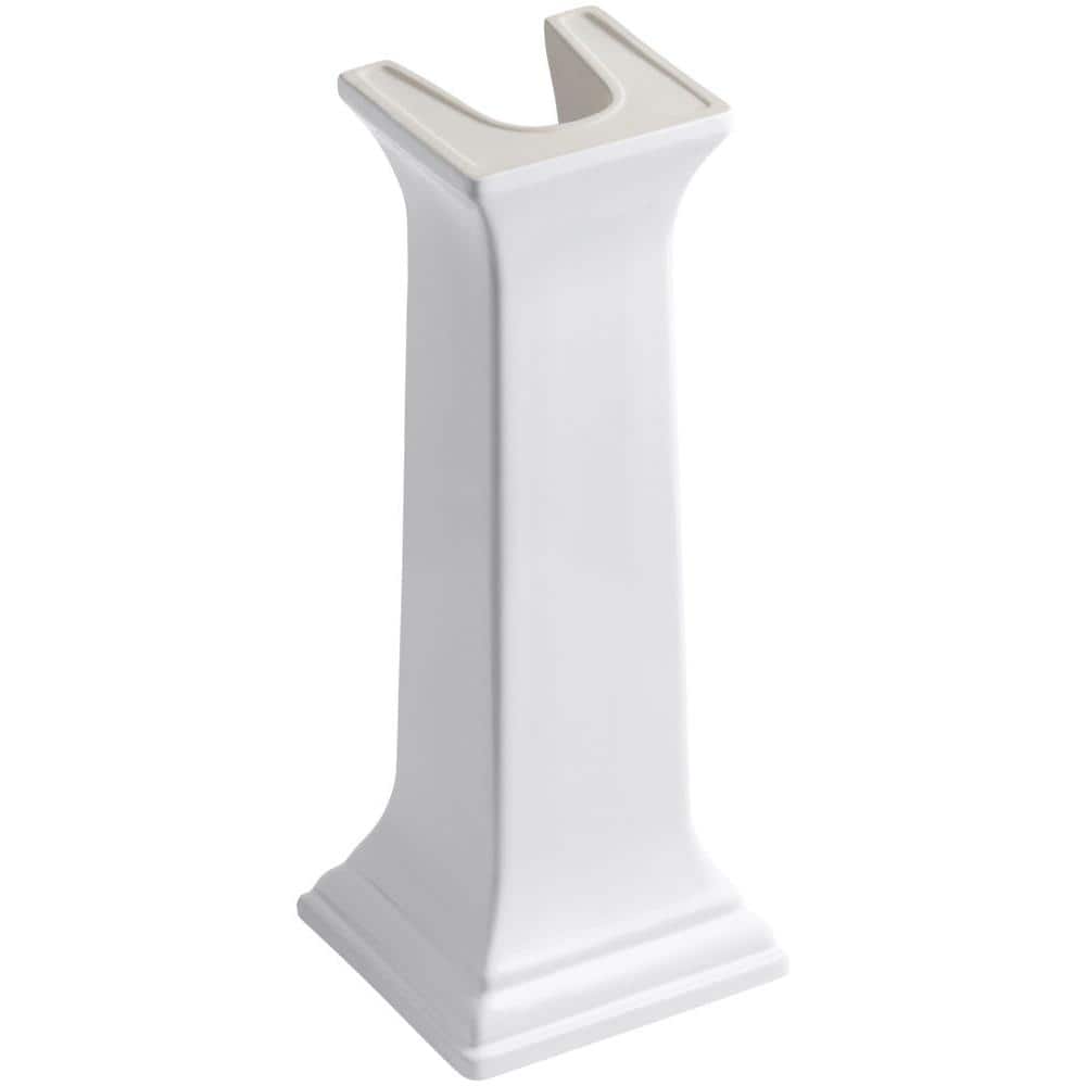 KOHLER Memoirs Lavatory Ceramic Pedestal in White K22670 The Home Depot