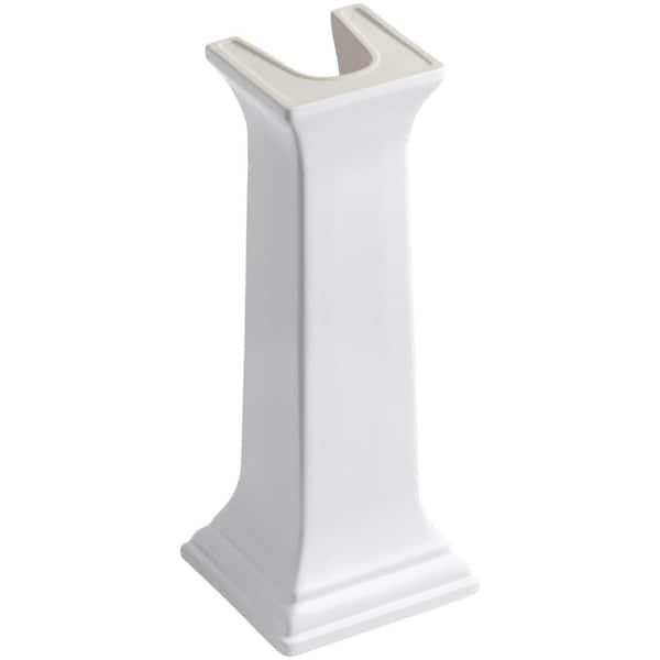 KOHLER Memoirs Lavatory Ceramic Pedestal in White