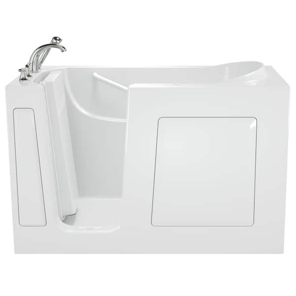 Value Series 60 in. Left Hand Walk-In Whirlpool Bathtub in White Value Series 60 in. Left Hand Walk-In Whirlpool Bathtub in White