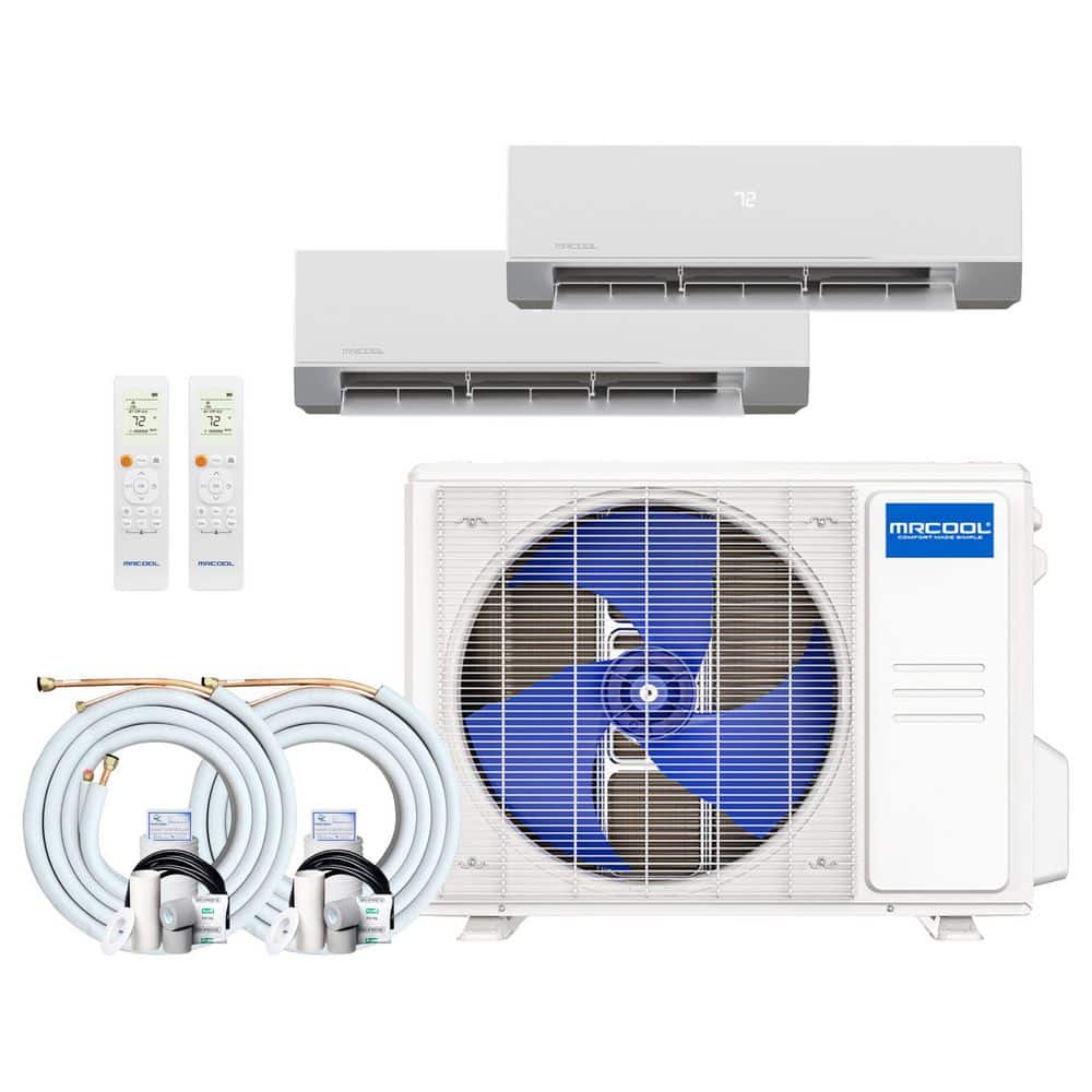 Olympus 4thGen 21,000 BTU 2.25 Ton Multi-Zone 25 SEER2 Ductless MiniSplit AC and Heat Pump with 9K,12K and 16,16ft Lines price history on PriceWatchPro