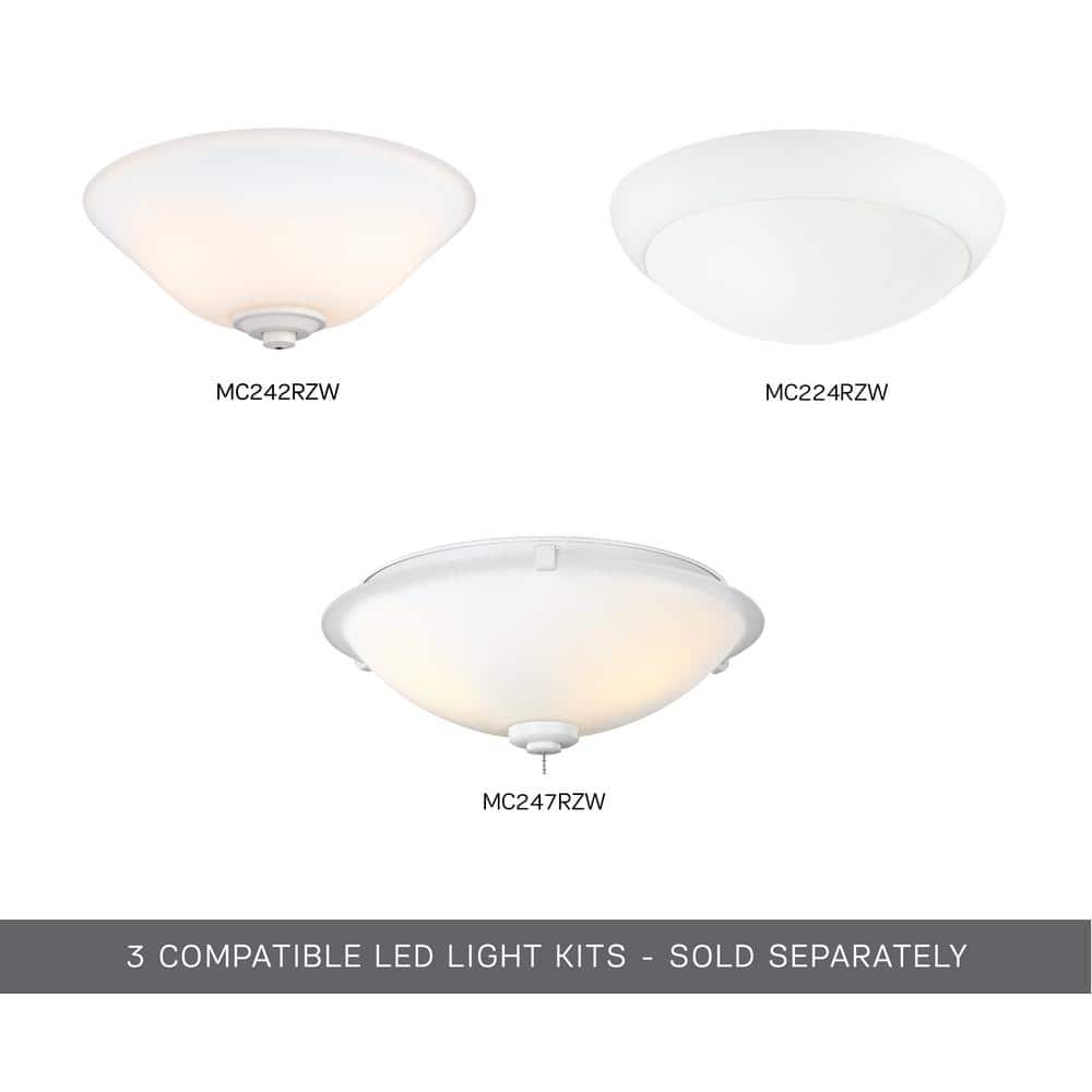 Matte White 60'' Ceiling Fan with Reversible Blades