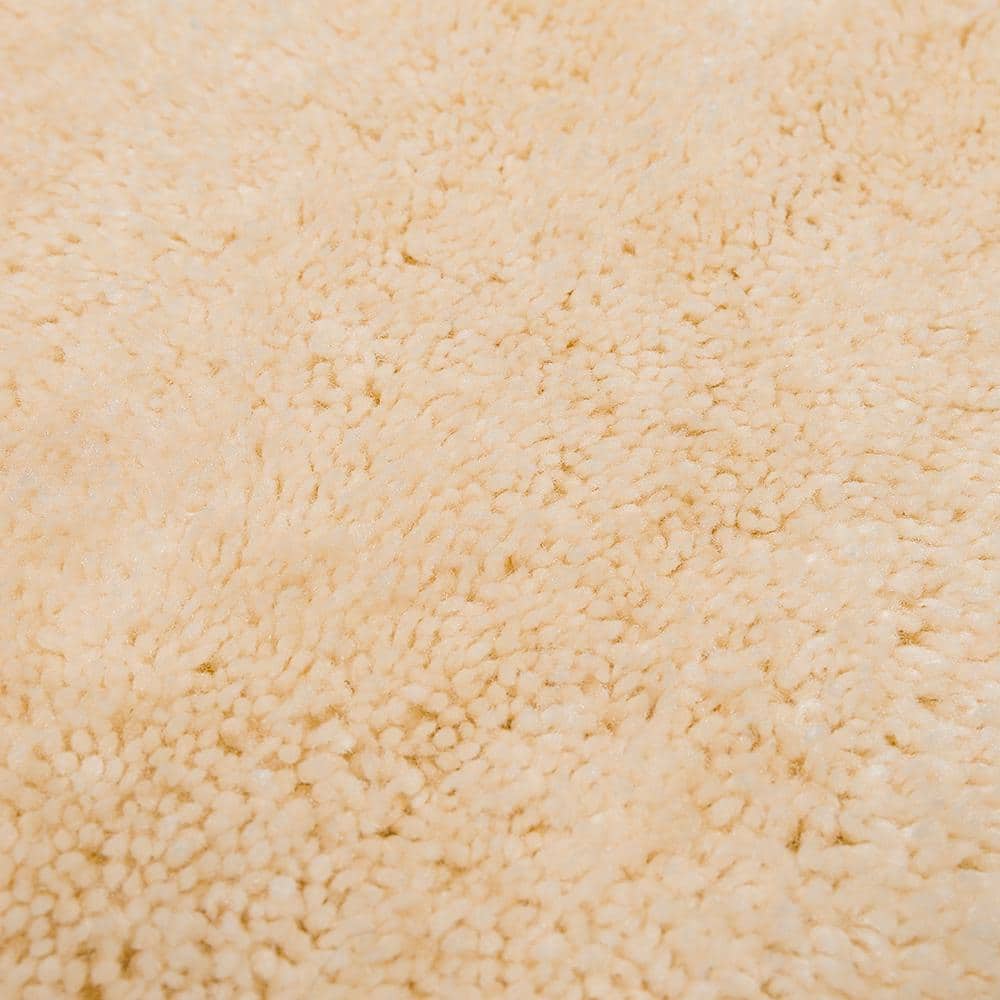 Pearl Flat Pile Polyester Bath Rug