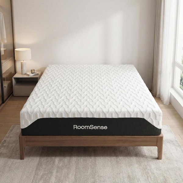 King 10 in. Hybrid Mattress CertiPUR-US and Oeko-Tex Certified - Medium Firmness