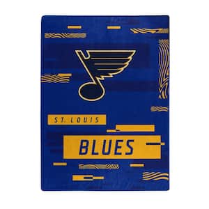 NHL Digitize Blues Raschel Multi-Colored Throw Blanket